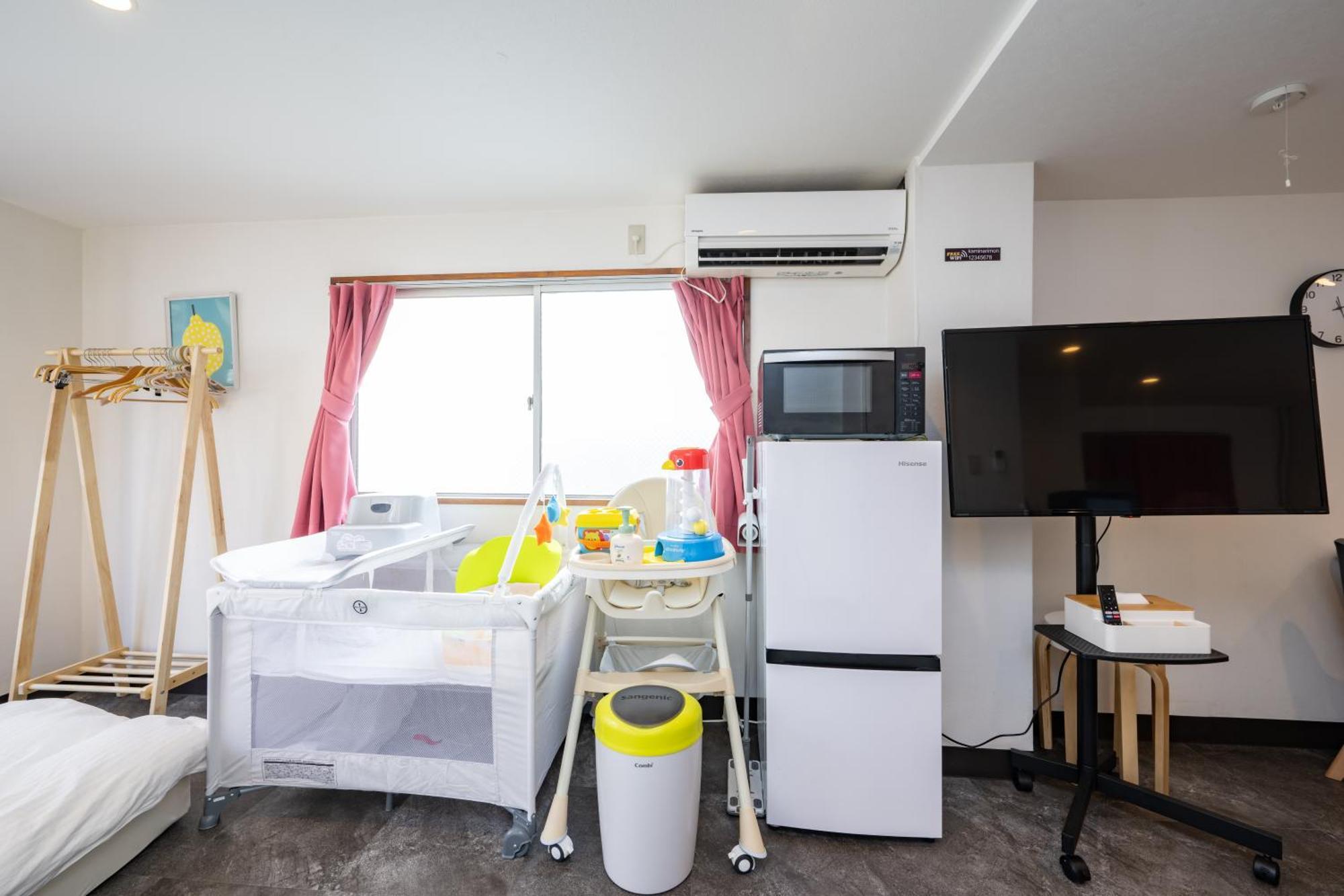 Thunder Hotel -雷門サンダーホテル- 浅草駅から徒歩5分 ベビー用品付き ファミリーも歓迎 大人8名もok!! Tokyo Eksteriør billede